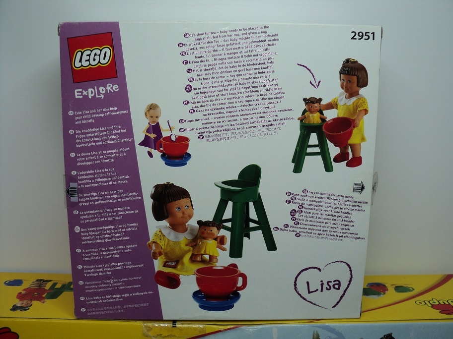 Lego sety Duplo Dolls 2951,2953,2955 a 2961 - 9