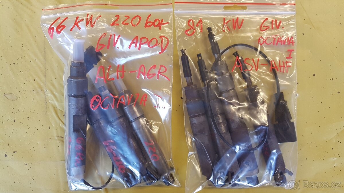 vw škoda vstřiky PD 038130073 PPD 03G130073 07Z130073 - - 9