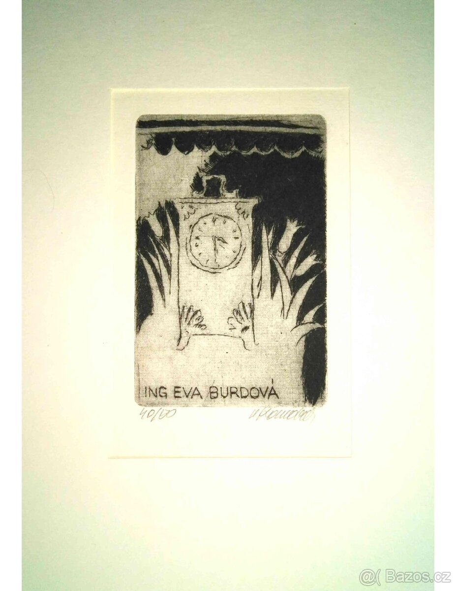 Vladimír Komárek - grafiky 2.část - 9