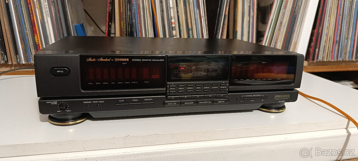 FISHER EQ-9060 Stereo Graphic Equalizer / Analyzer - 9