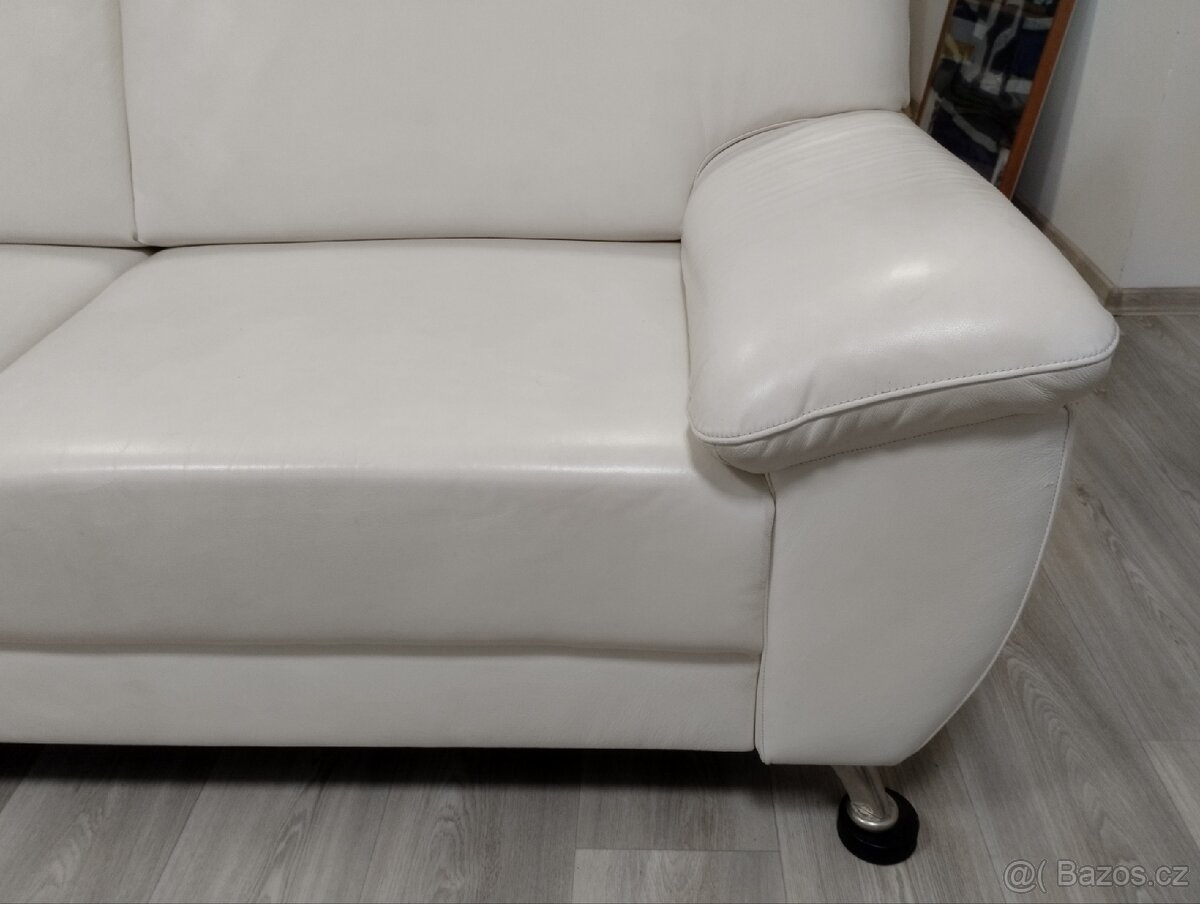 Retro kožená sedací souprava - 9