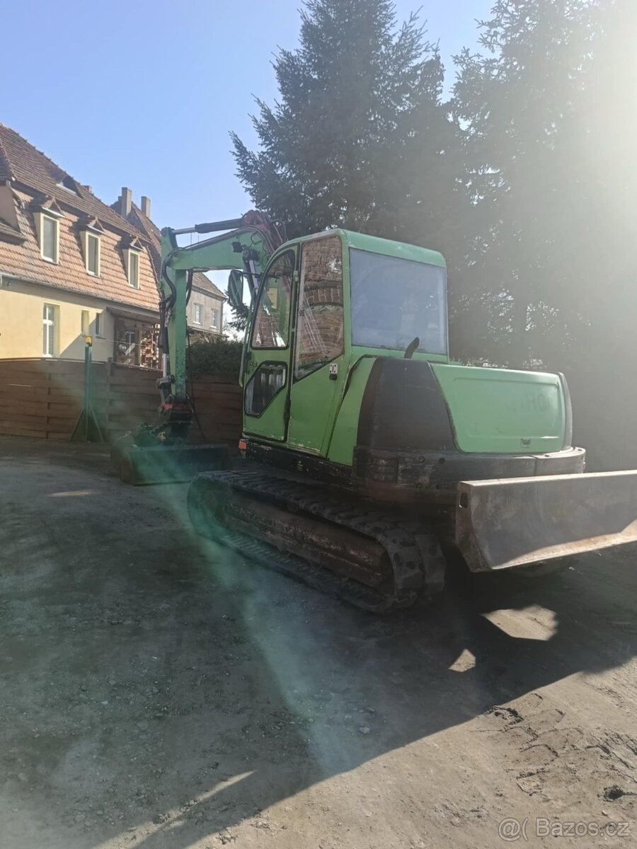 Wacker Neuson 8002 Minibagr 8T +2x lžíce - 9