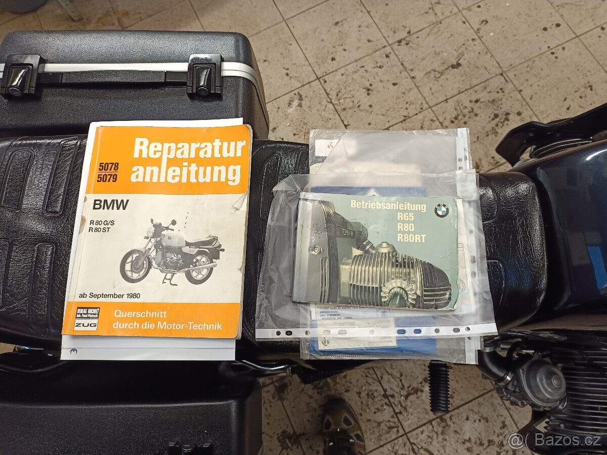 Prodám BMW R 80 RT rok 1986 - 9