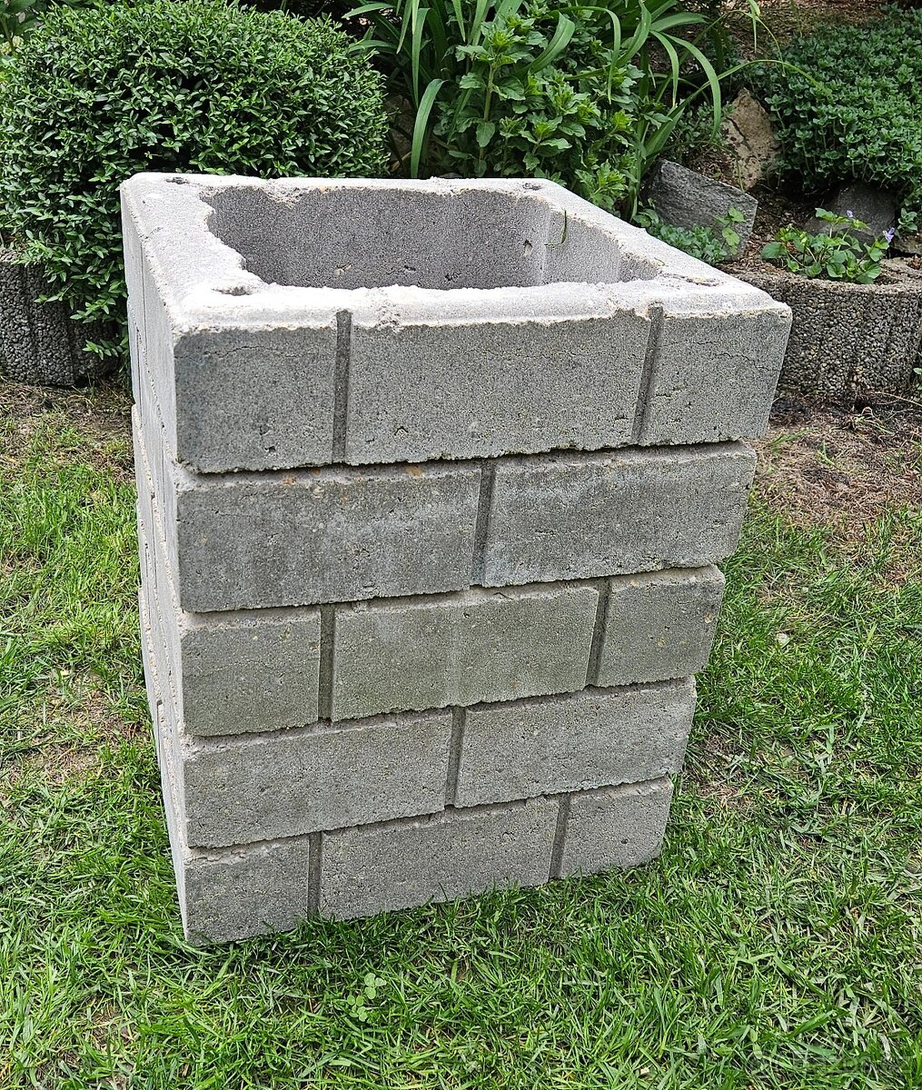 Komínové tvárnice 39x39 cm - 9