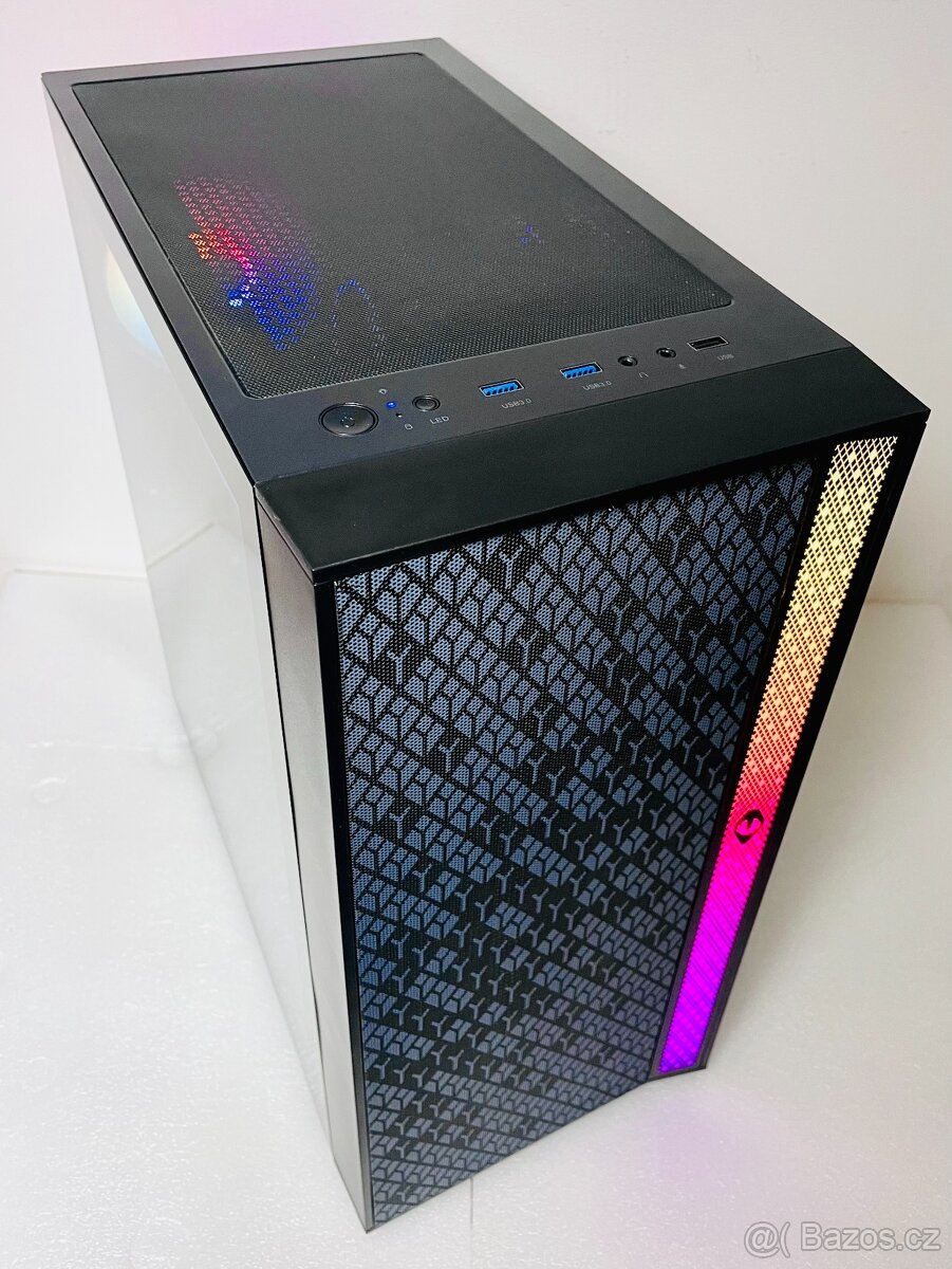 Herní PC: AMD Ryzen 5/ 16GB/ RX-580 8GB/ SSD+HDD/ W11/záruka - 9