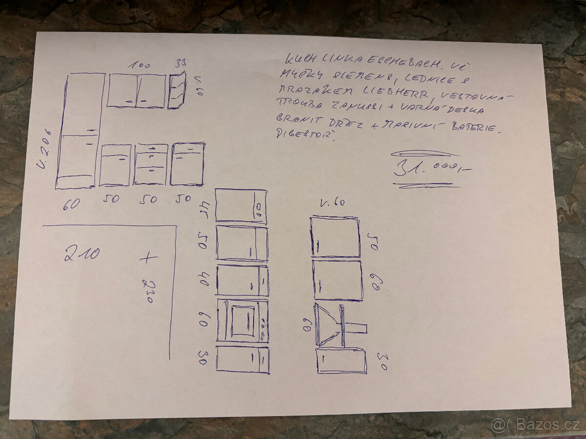 Kuchyňská linka vč spotřebičů - 9