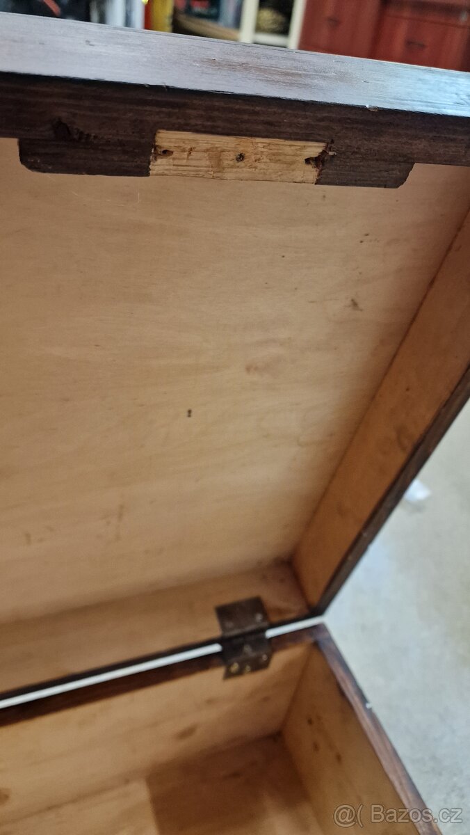 Stará truhla,kufr - 9