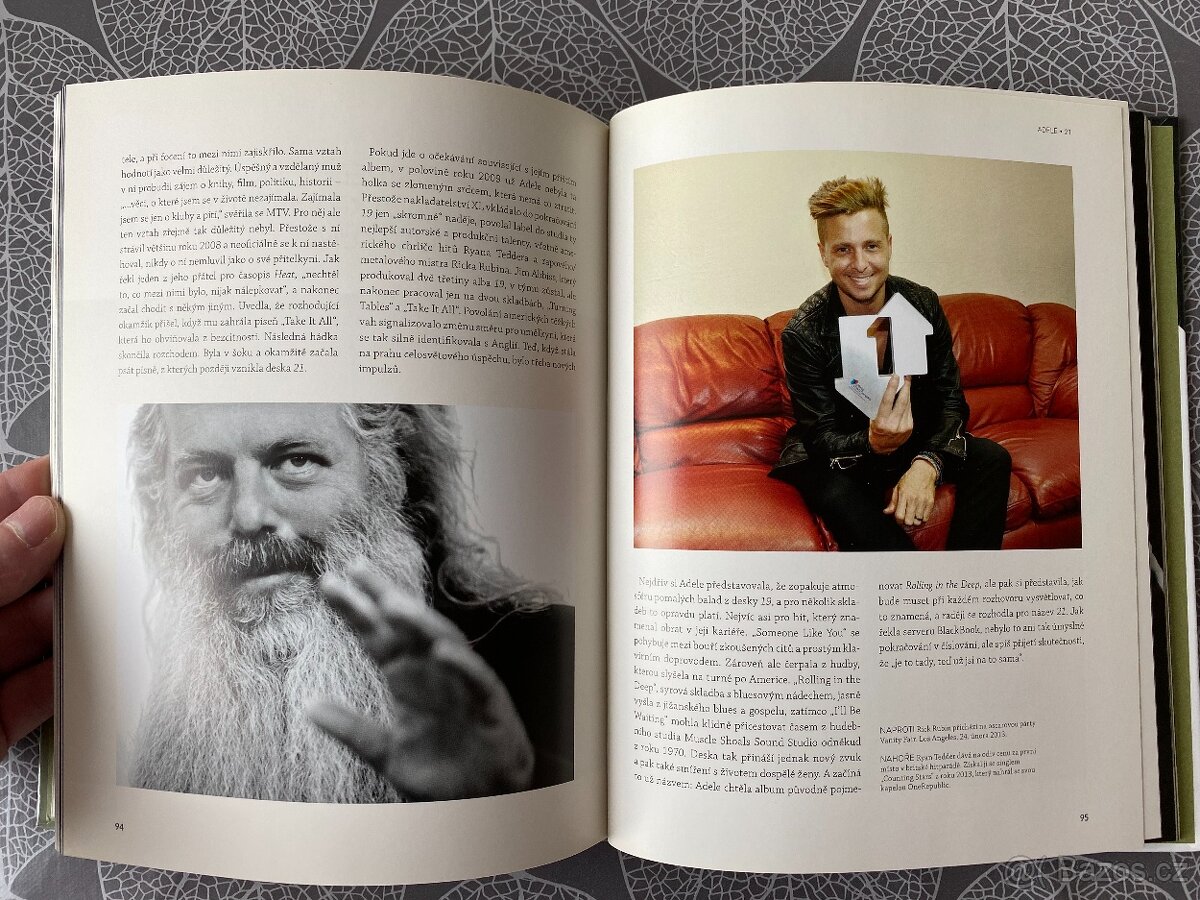 Nová kniha Adele - Příběh písní - 9