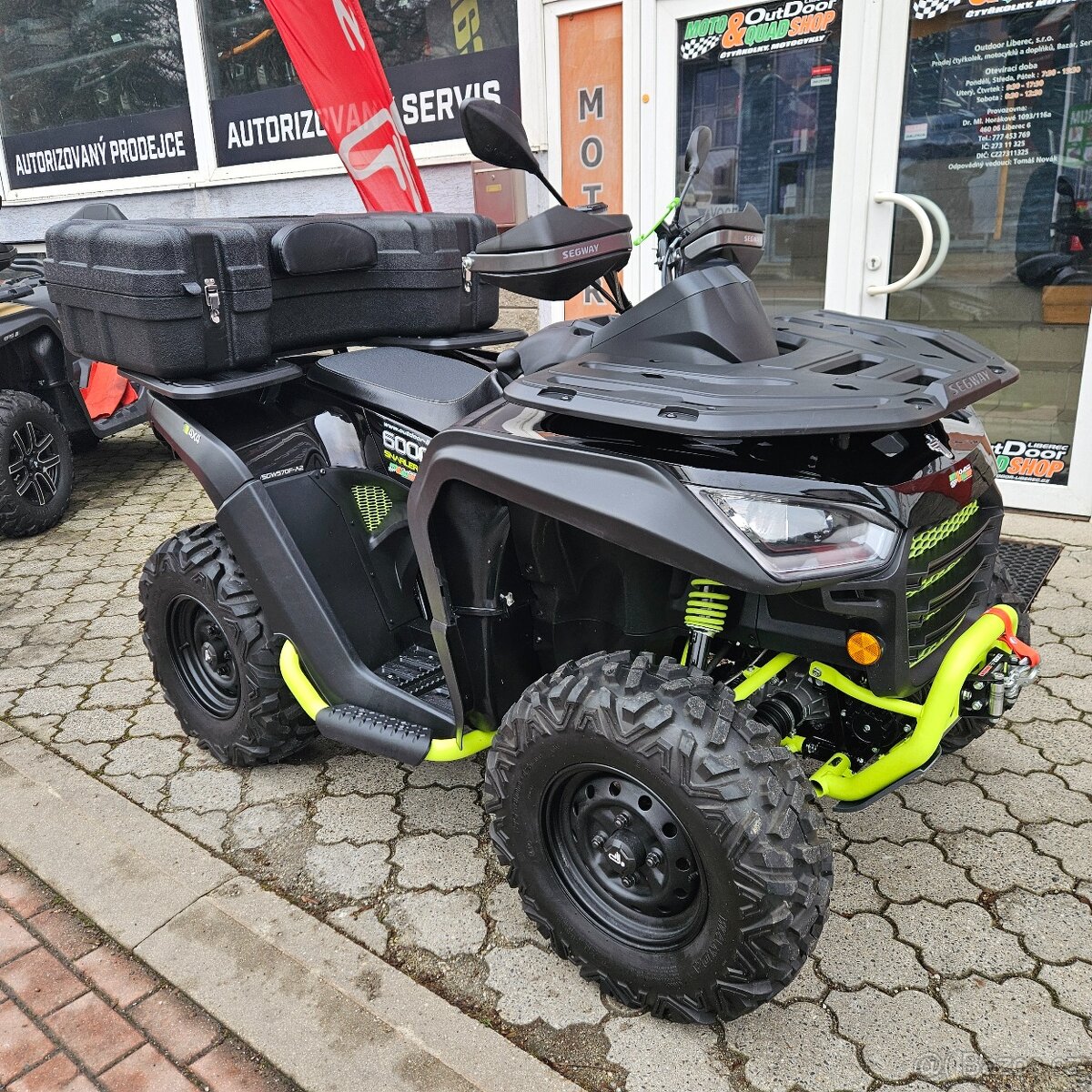 Segway Snarler AT6 S T3b, naviják,1. maj.,ČR,tažné - 9