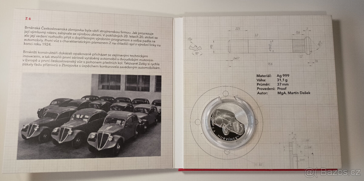 Sada 4 mincí ze série Na kolech 2024 - 9