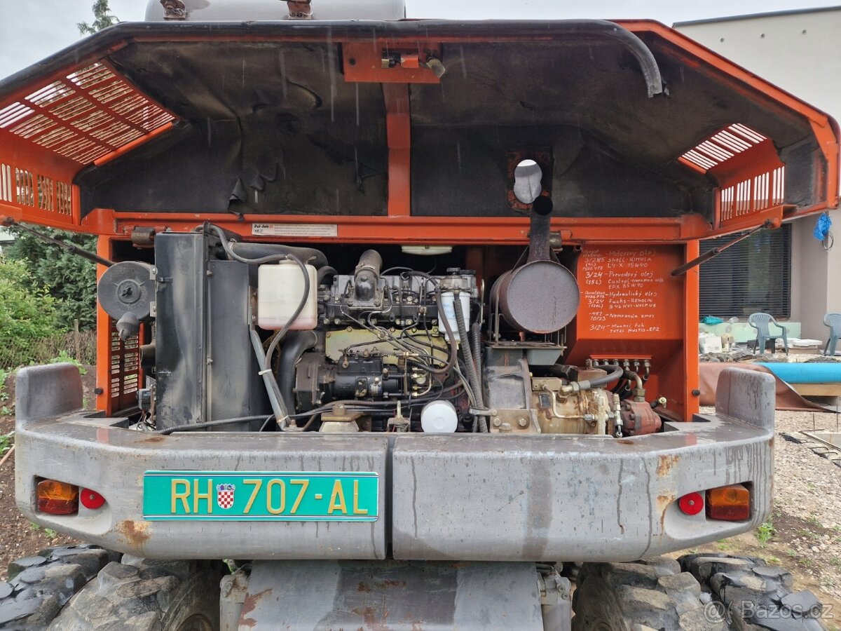 Kolový bagr Pel-Job EB706P (později Volvo EW70) odpočet DPH - 9