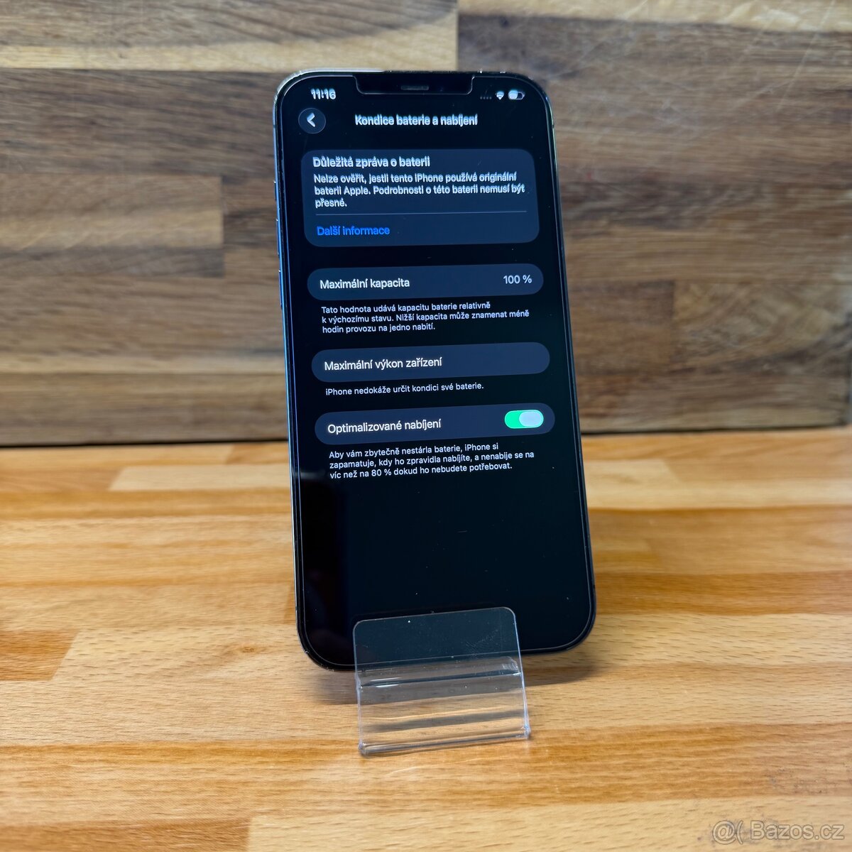 IPhone 12 Pro Max 128GB, graphite, 100% baterie (rok záruka) - 9