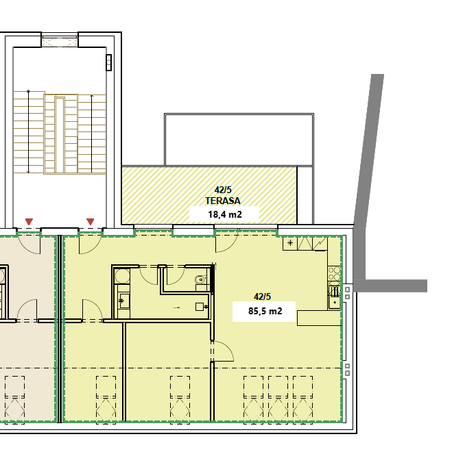 Prodej podkrovního bytu 3+kk, 103,9 m2, Znojmo Načeratice - 9