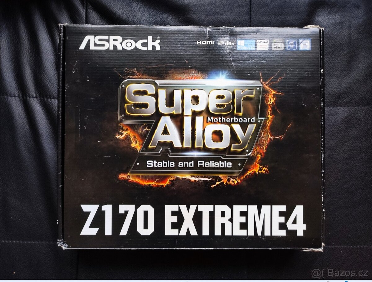 ASROCK Z170 Extreme4 vč. SLI-Bridge - 9