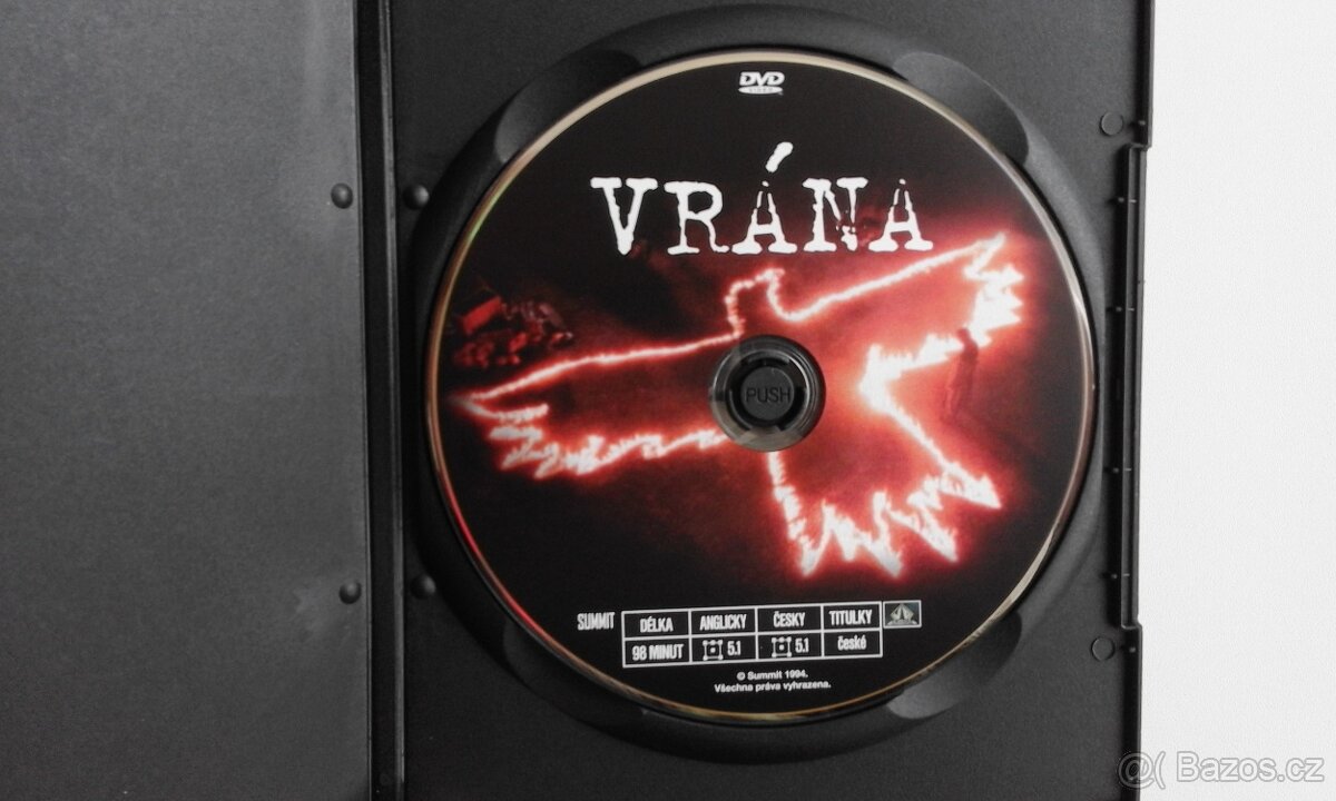 Komiks VRÁNA + DVD Film (perfekt stav) - 9