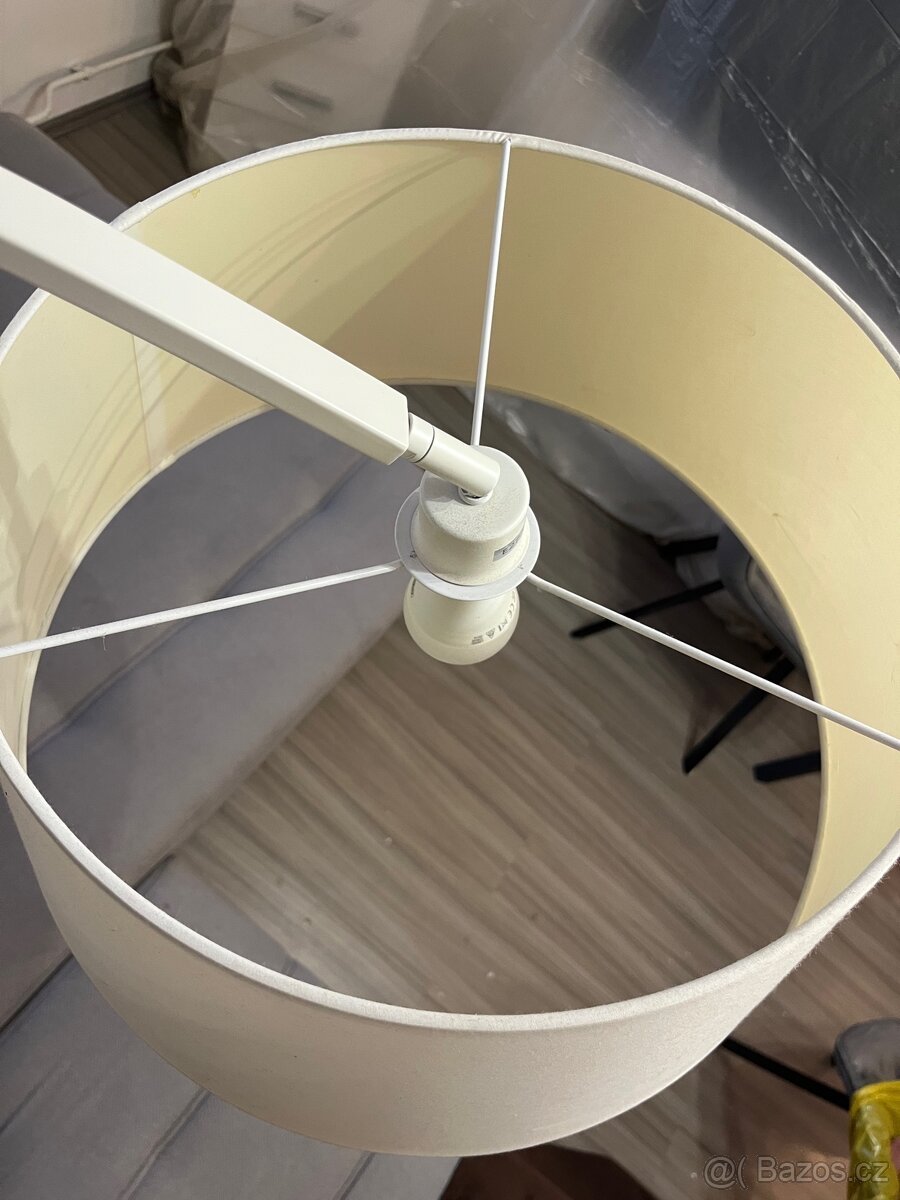 Stojací lampa BENUE Kov Bílá - 9