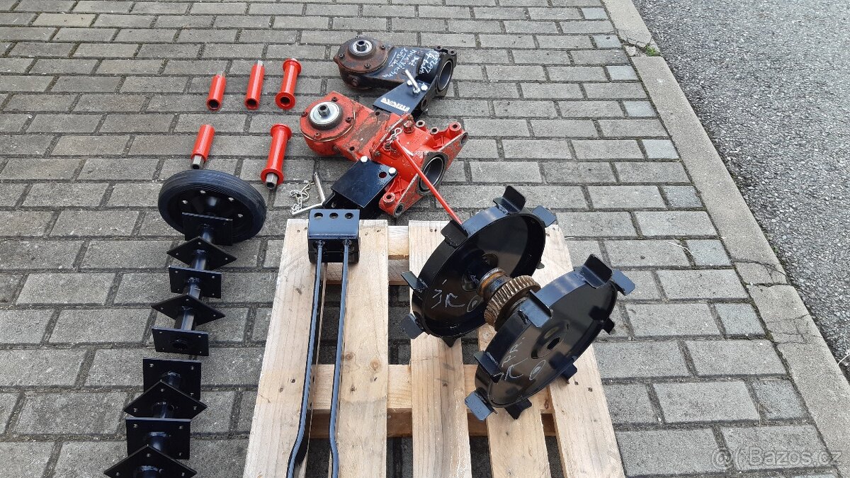 Vari VĚCI, STOJAN, ROTAVÁTOR, KOLA, PŘEVOD AKY a T20 - 9