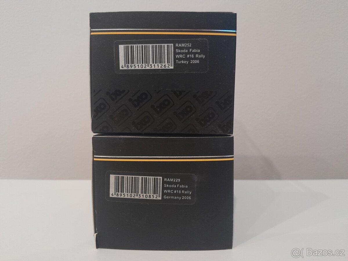 model ŠKODA FABIA WRC /IXO RAM252 IXO RAM229 - 9