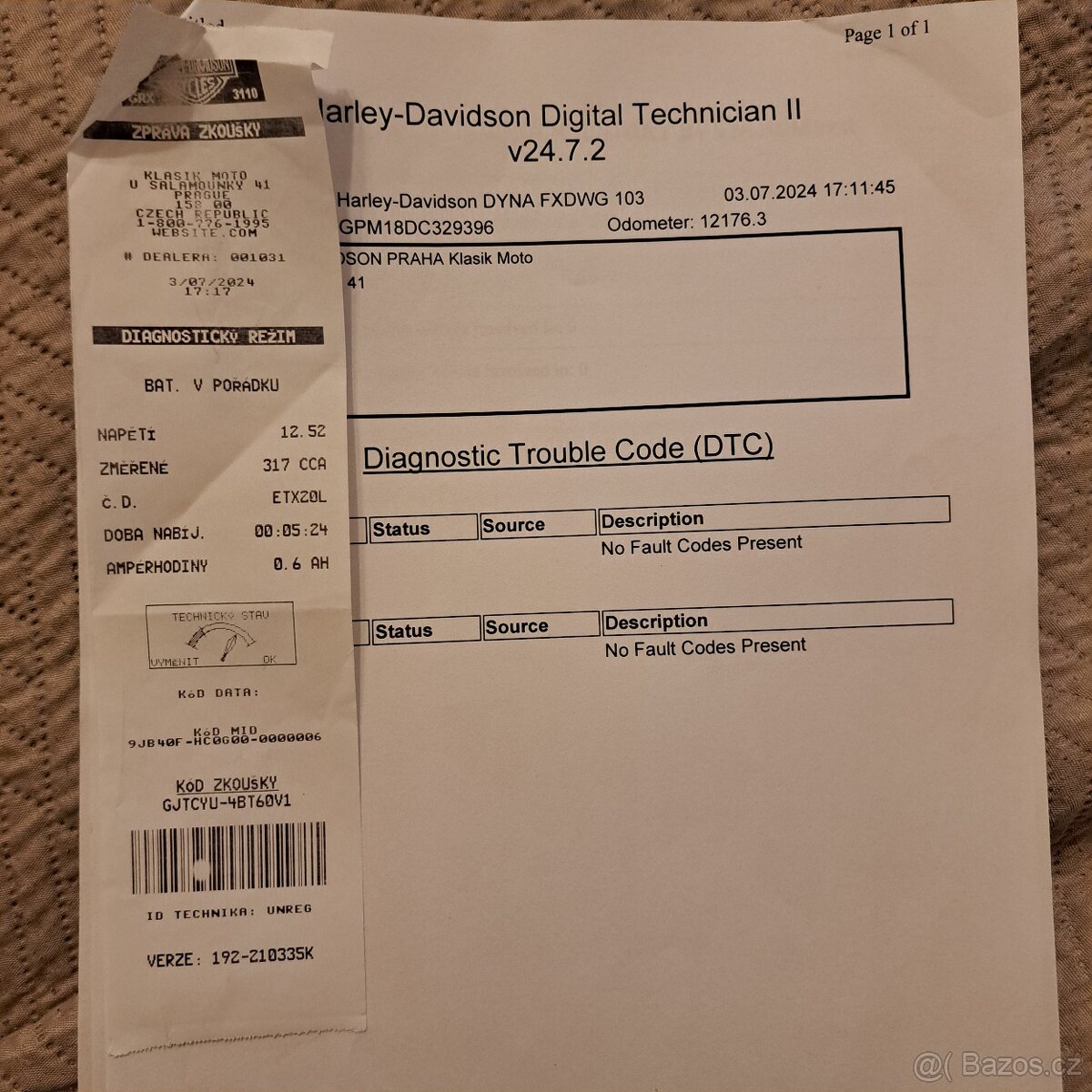 Harley Davidson Dyna FXDW 103 - 9