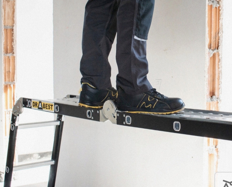 Univerzalni kloubovy rebrik s podlazkou 4v 1 - 9