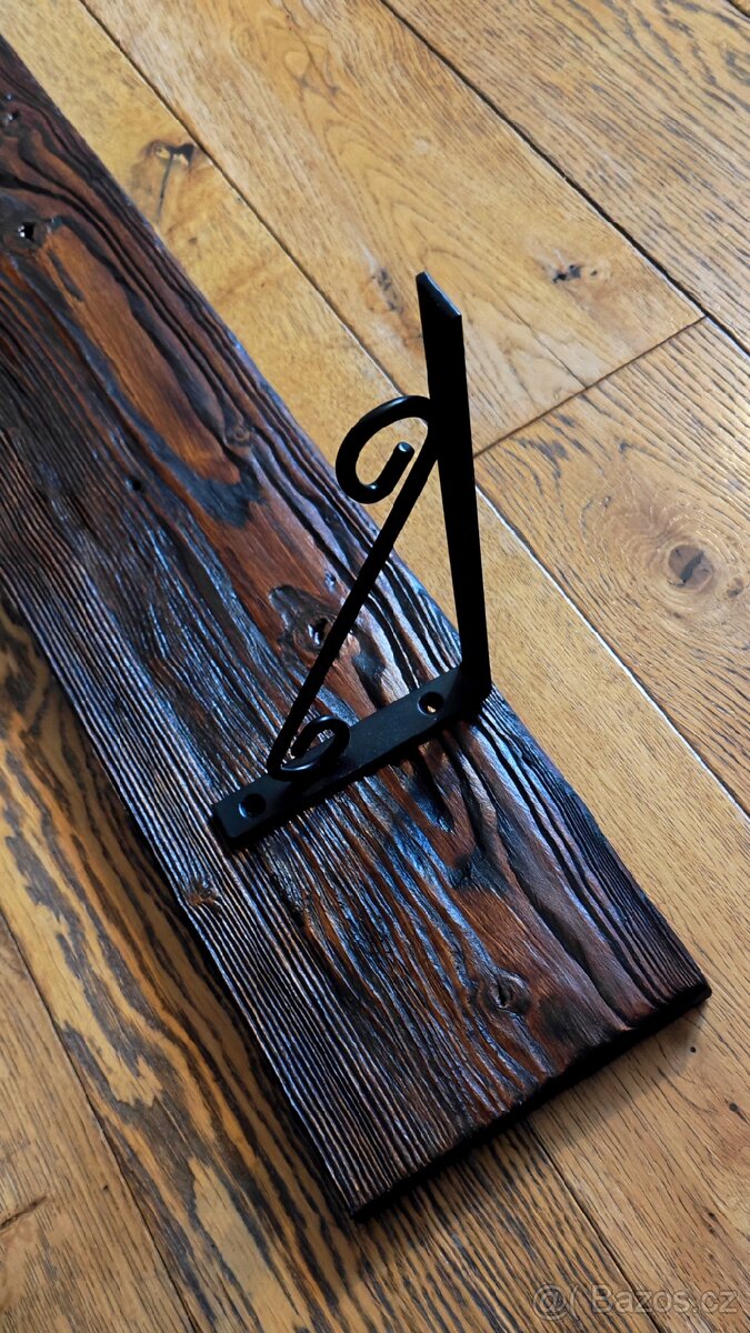 Prodám rustikální police - 9