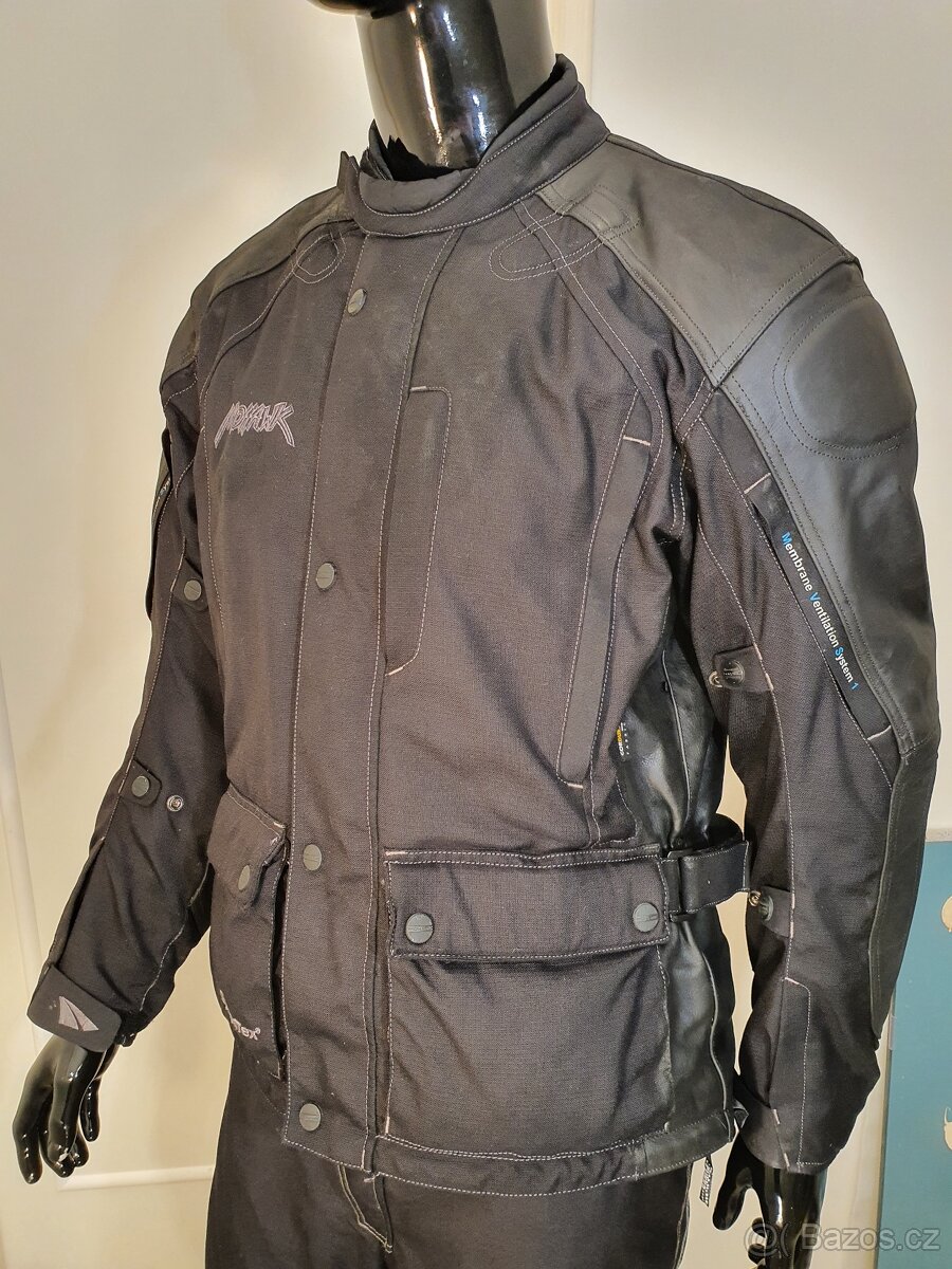 Mohawk MVS-1 Kůže / Textil bunda na moto BMW XL - 9