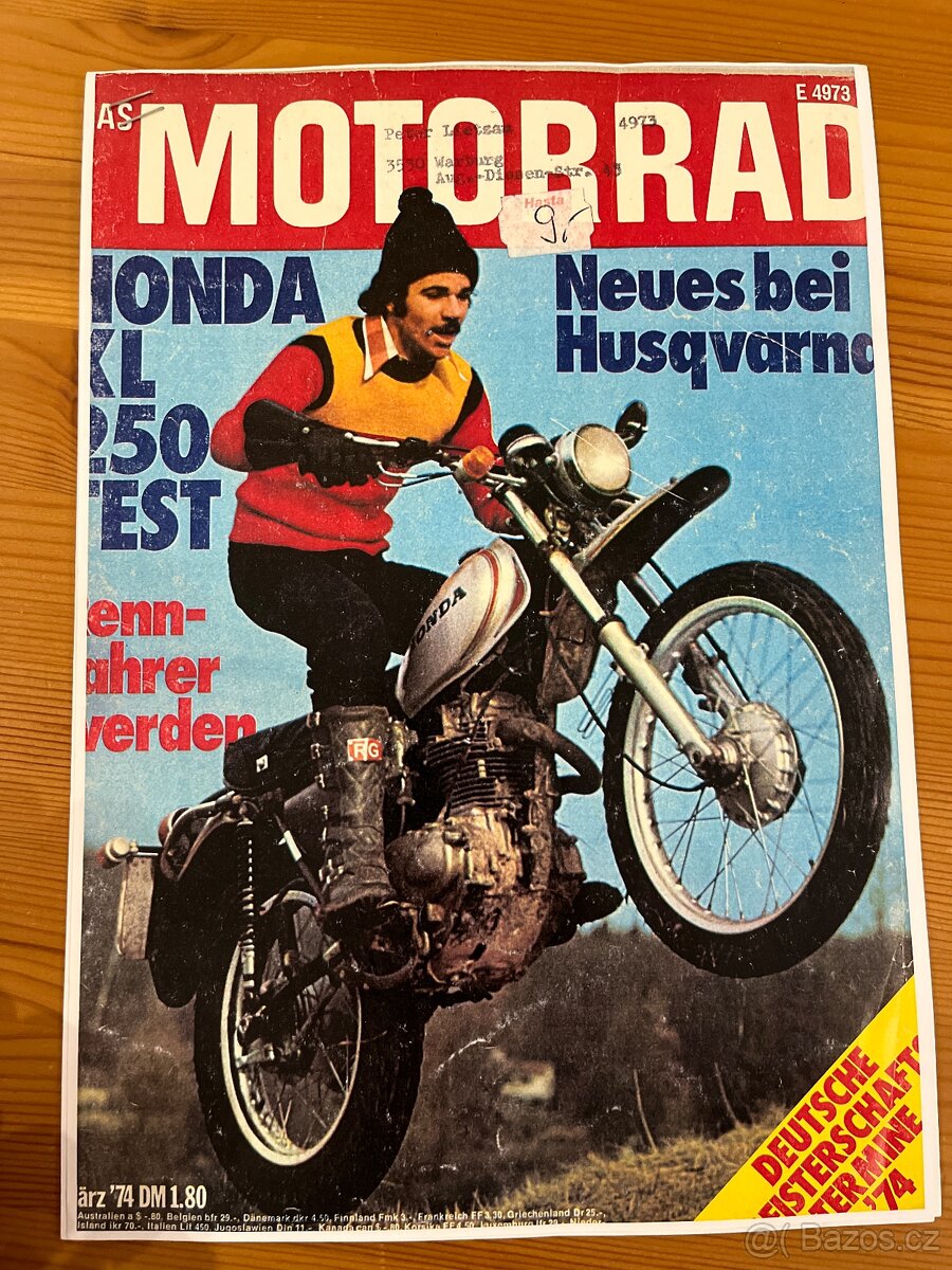 Honda XL250 K0, oldtimer, enduro, original, 1975 - 9