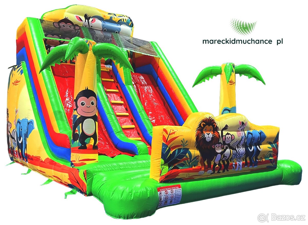 Nafukovací skluzavka nafukovací skluzavky nafukovačky - 9