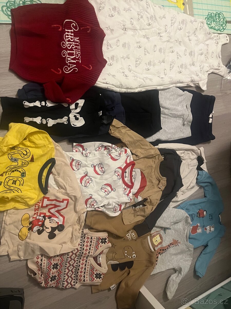 Velke mnozstvi detskeho obleceni 68-80 vel. - 9