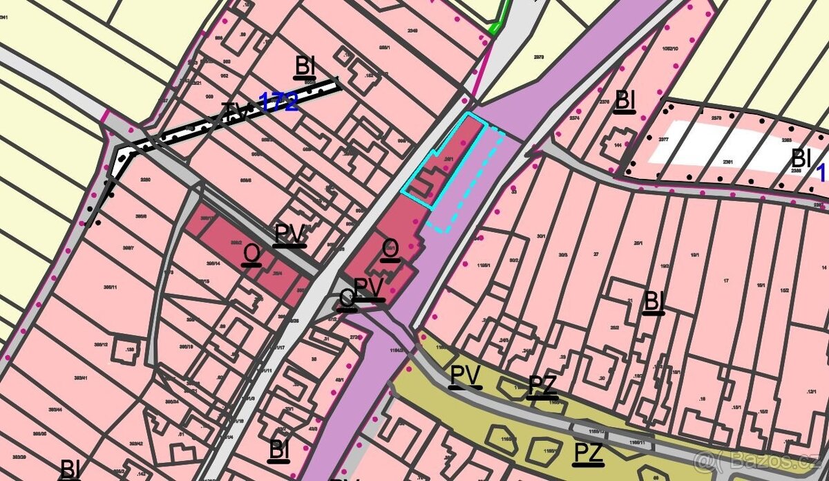 Prodej komerčního pozemku 1300m² - Bílavsko, ev.č. 26995 - 9