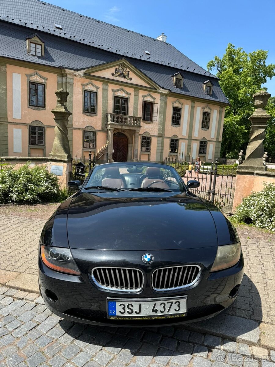 BMW Z4 e85 cabrio 2004 zajímavý interiér 2,5 141kw 6ti válec - 9