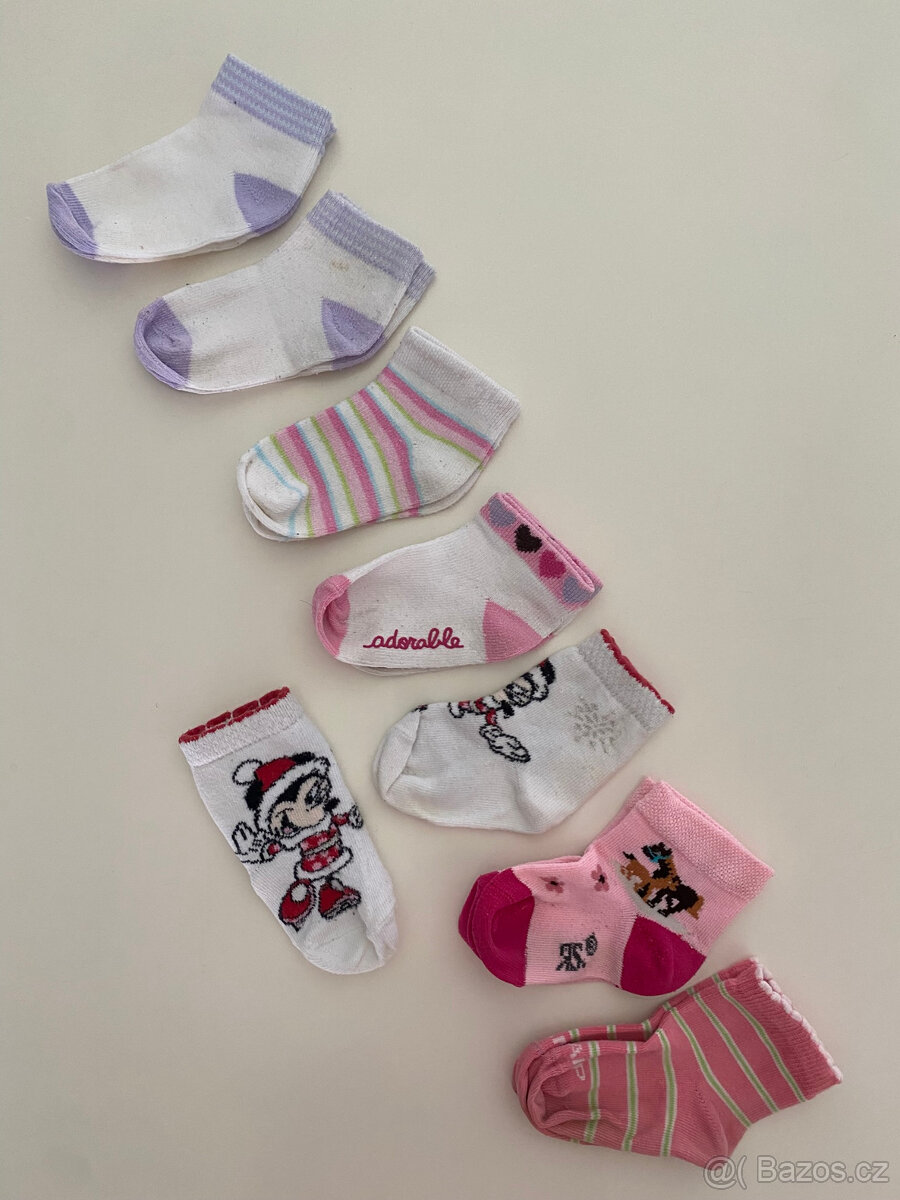 Balík dětských ponožek (0 - 1 rok) - 9