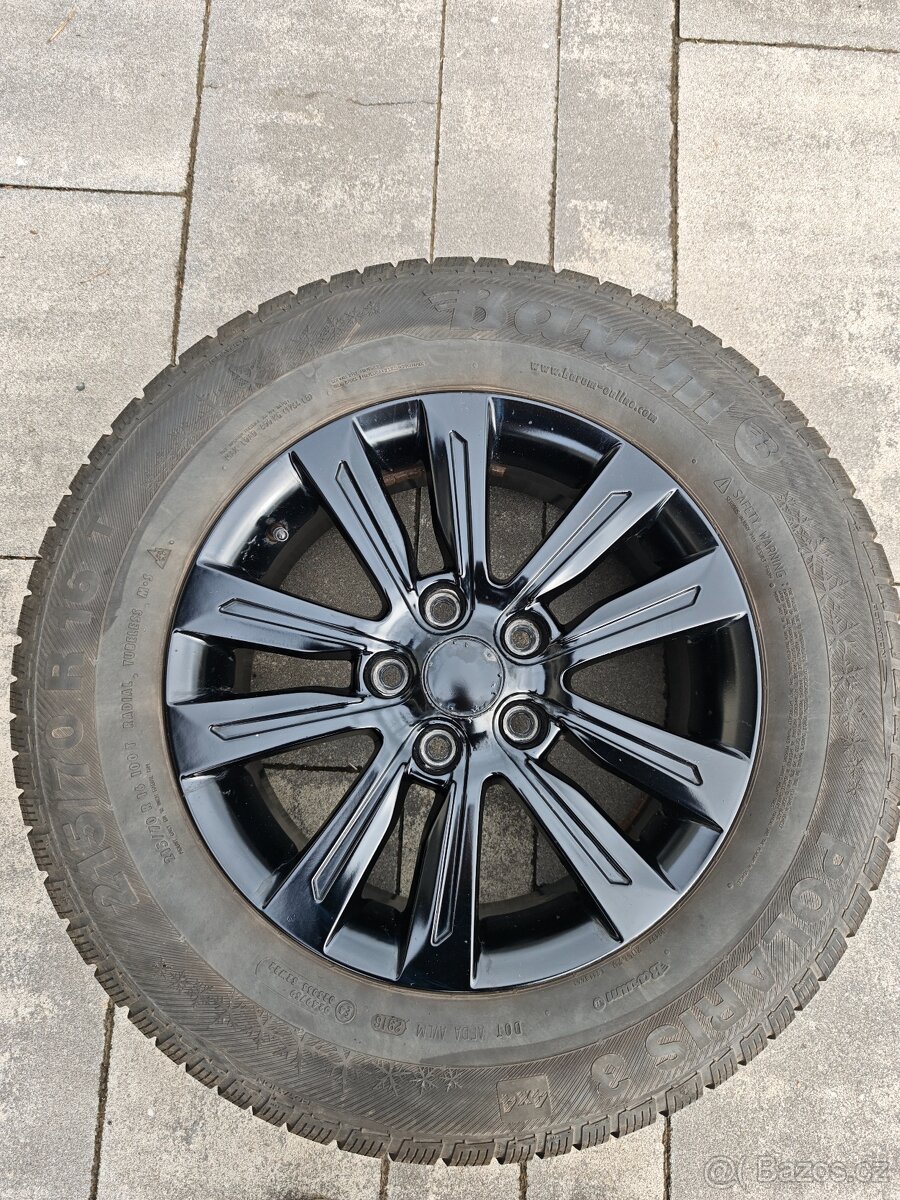 Alu kola Kia Sportage + zimní pneu 215/70 R16 - 9