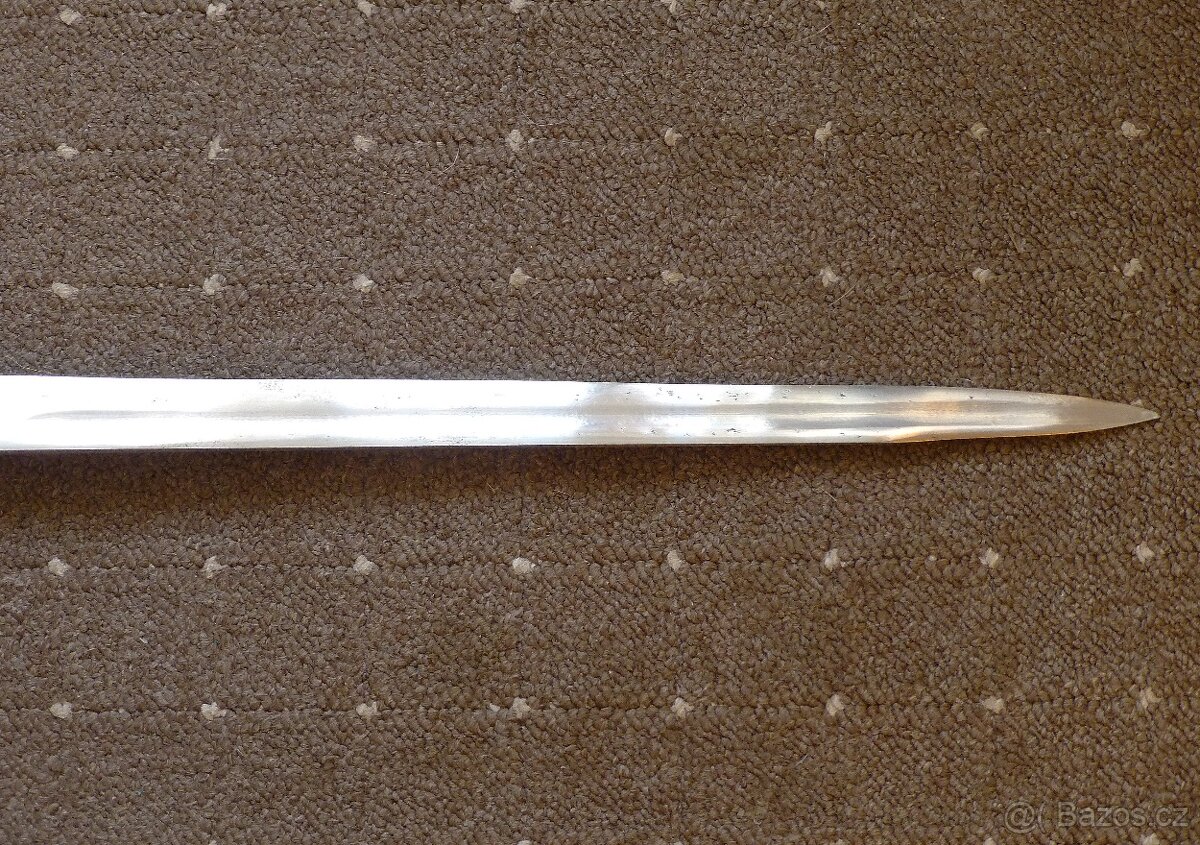 Starožitný lovecký / myslivecký tesák - 9