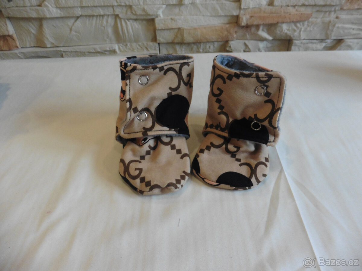 Dětské bavlněné capáčky - více velikostí a vzorů - 9