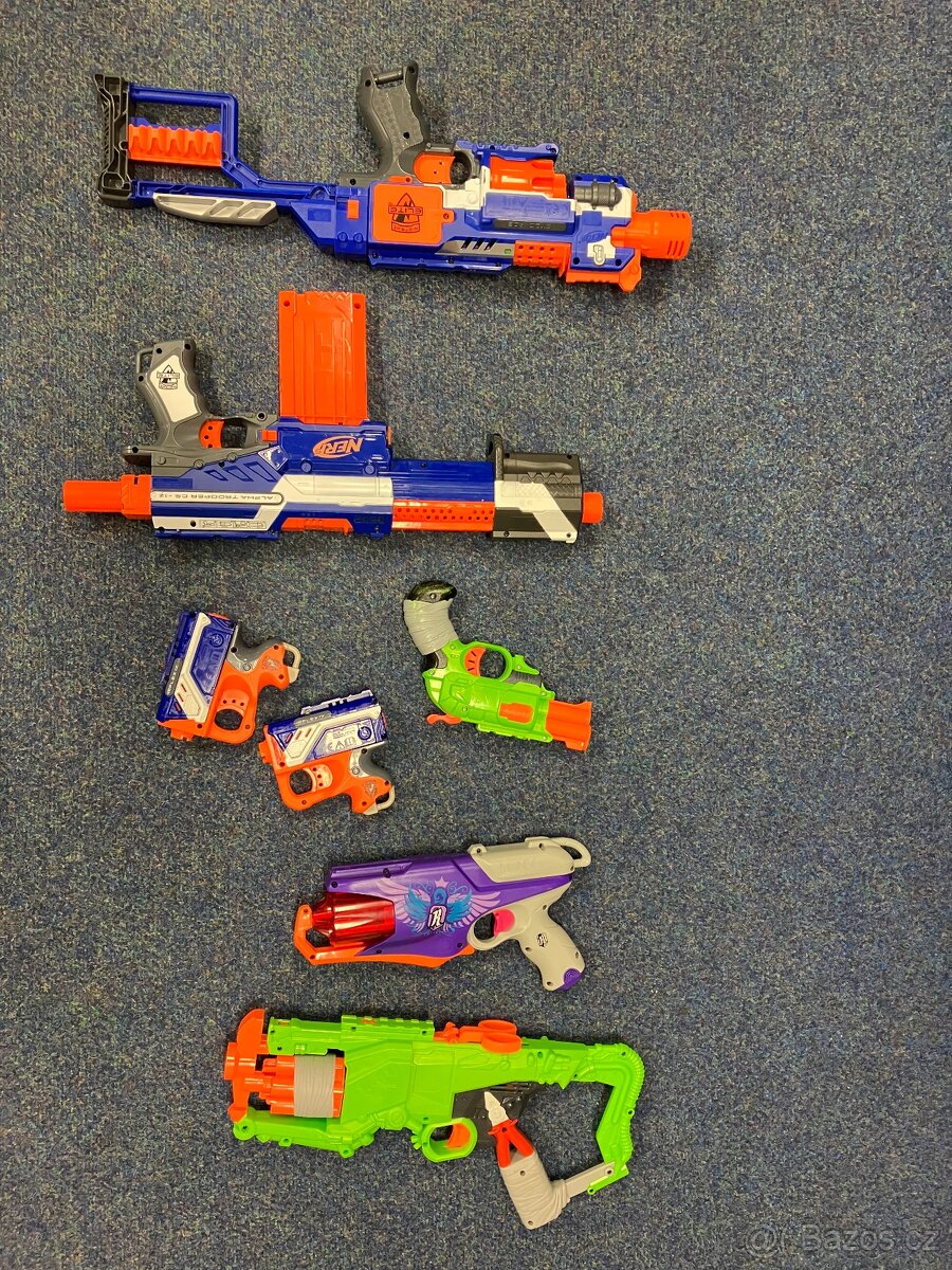 Sada zbraní NERF - 9