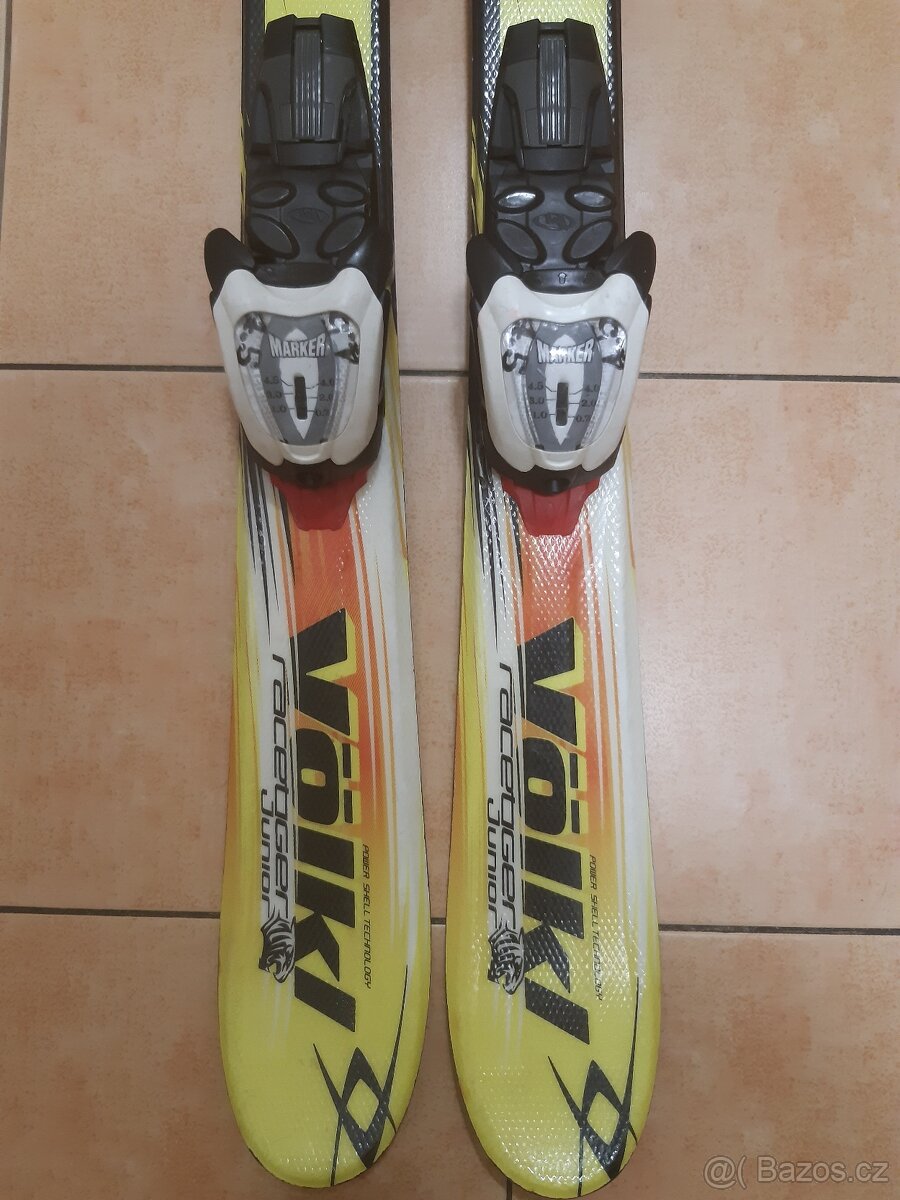 Komplet sjezdové lyže Wolkl a lyžáky Rossignol - 9