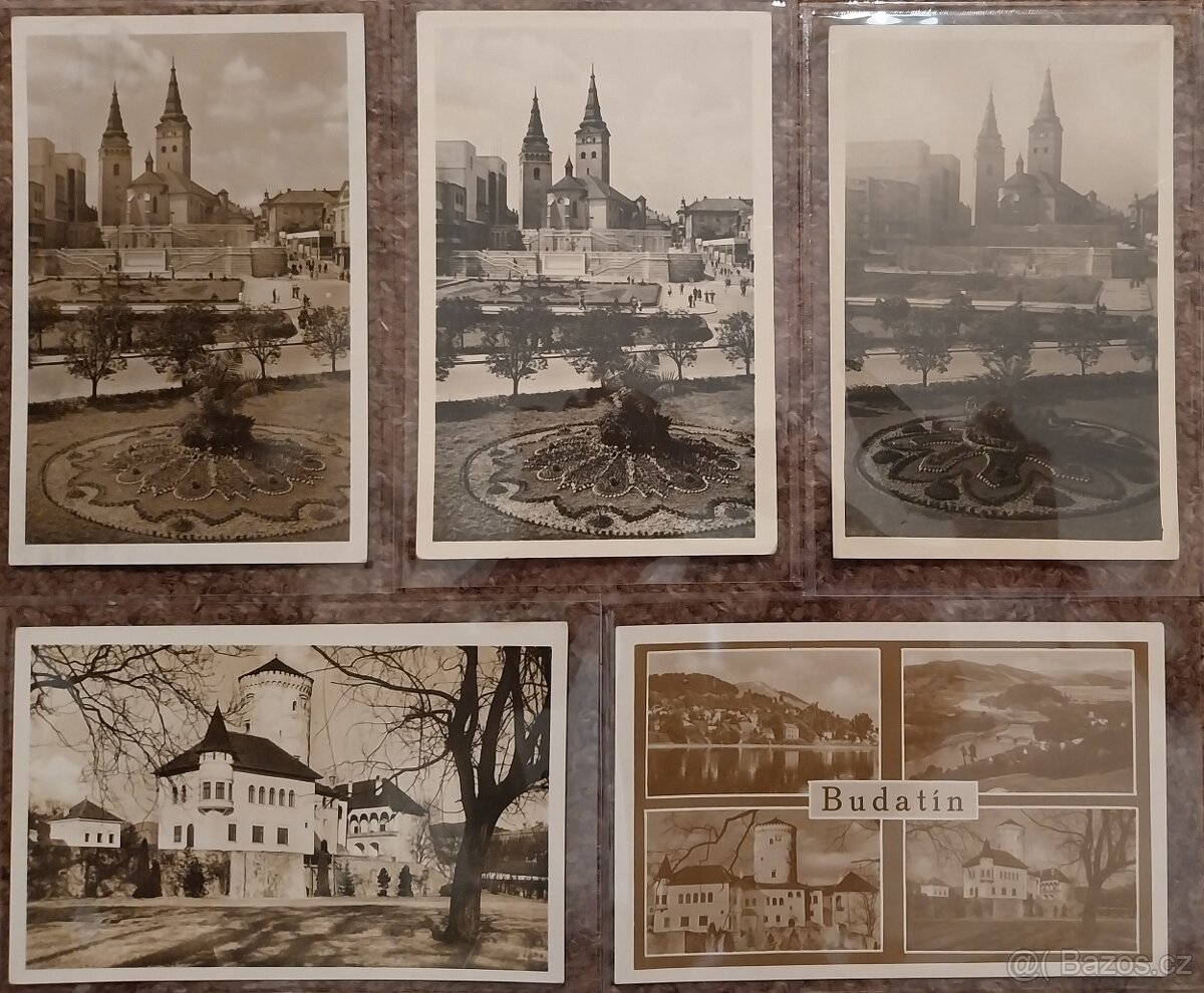 Pohľadnice - ŽILINA (čiernobiele + malý formát) - 9