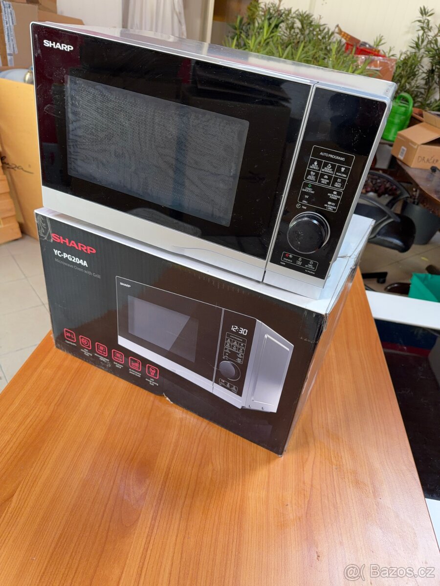 Mikrovlnná trouba Sharp 700Ws funkcí grilu - 9