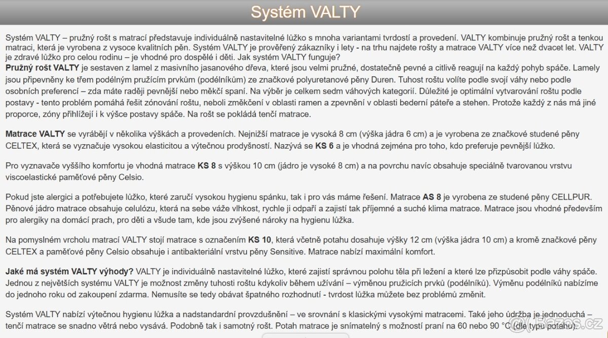 Rošt do postele - Studio dobrého spaní ValMez - 9