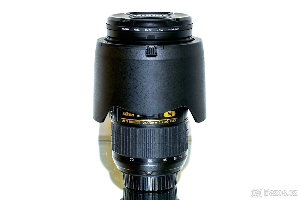 Nikon AF-S Nikkor 24-70mm f/2,8G + Hoya HMC NEPOUŽÍVANÝ - 9