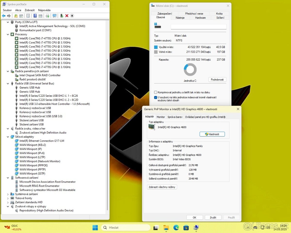 PĚKNÝ DELL OPTIPLEX XE2 /i7-4770/16GB/SSD256GB/WIN11/ZÁRUKA - 9