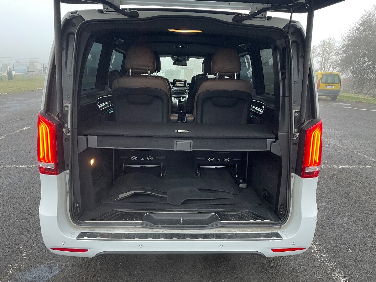Mercedes V300d 4matic ČR naj.84tis km 6 míst křesla - 9