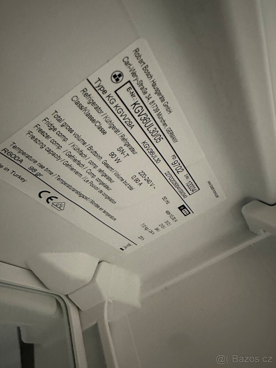 Lednice s mrazákem Bosch (287) - 9