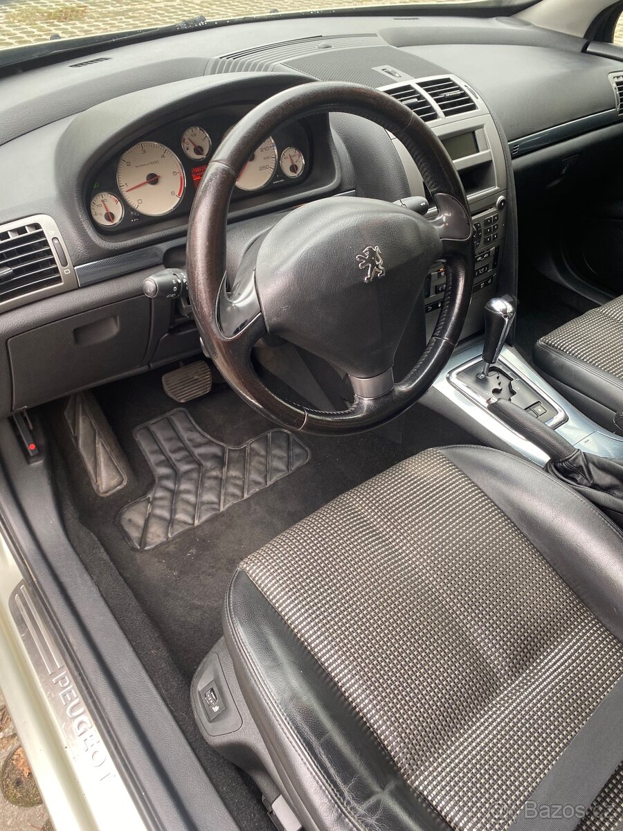 Peugeot 407 SW r.v 2004 ..104kw 28…k.automat,kůže .panorama. - 9