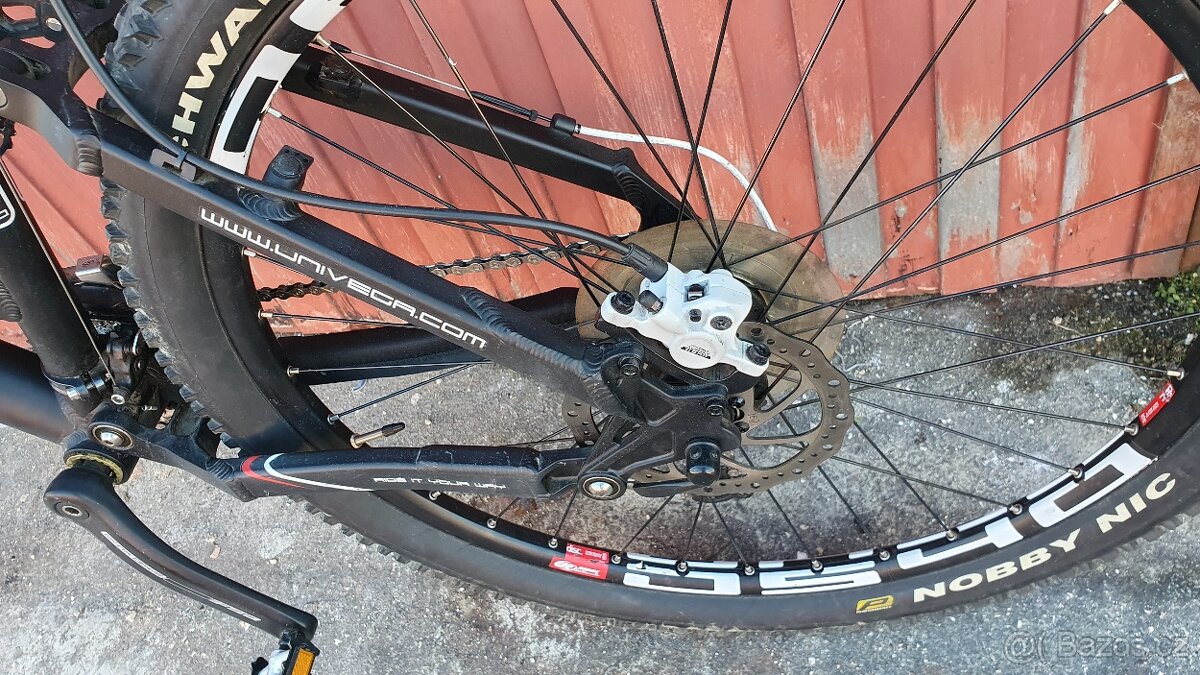 celoodpružené kolo Univega alpin - 9