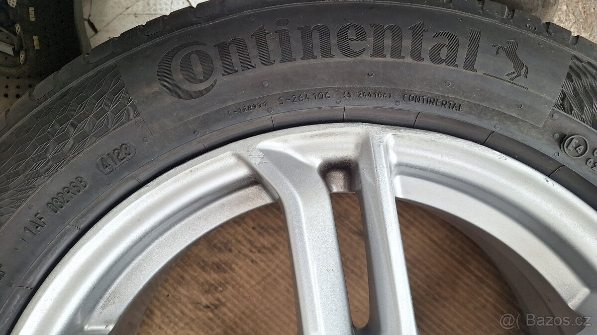 Alu kola Ford 16" 5x108 letní pneu 205/60 R16 4-7mm Focus - 9