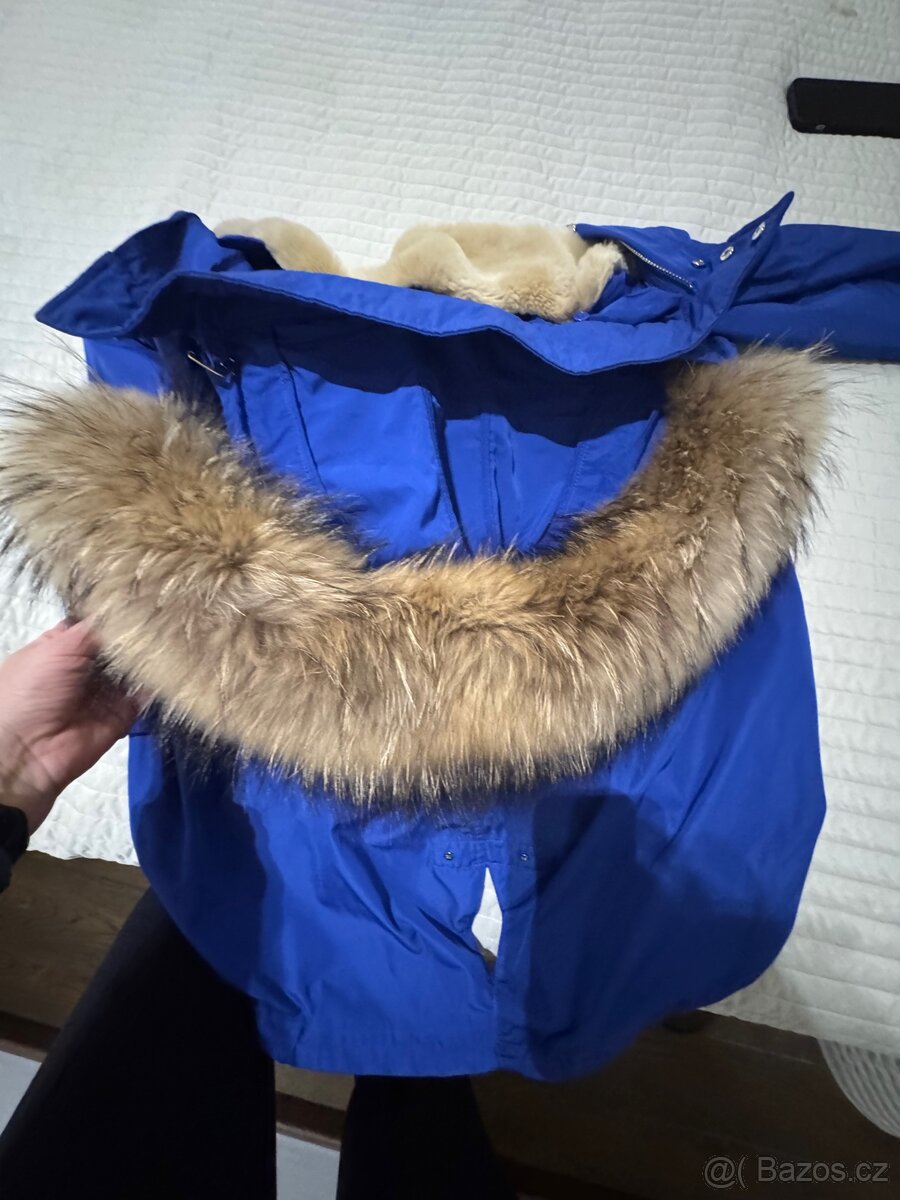 Luxusní zateplená parka s kapucí , Elisabetta Franchi - 9