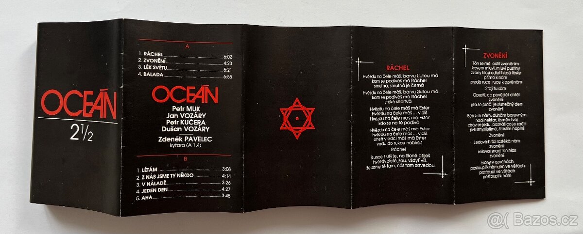Oceán 2 1/2 MC kazeta 1992 Petr Muk - 9