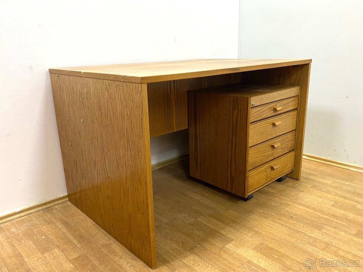 Retro psací stůl 80. léta - 9